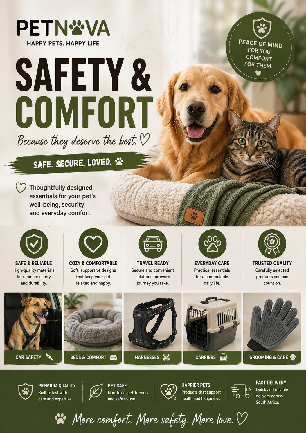 🛡️ Safety & Comfort