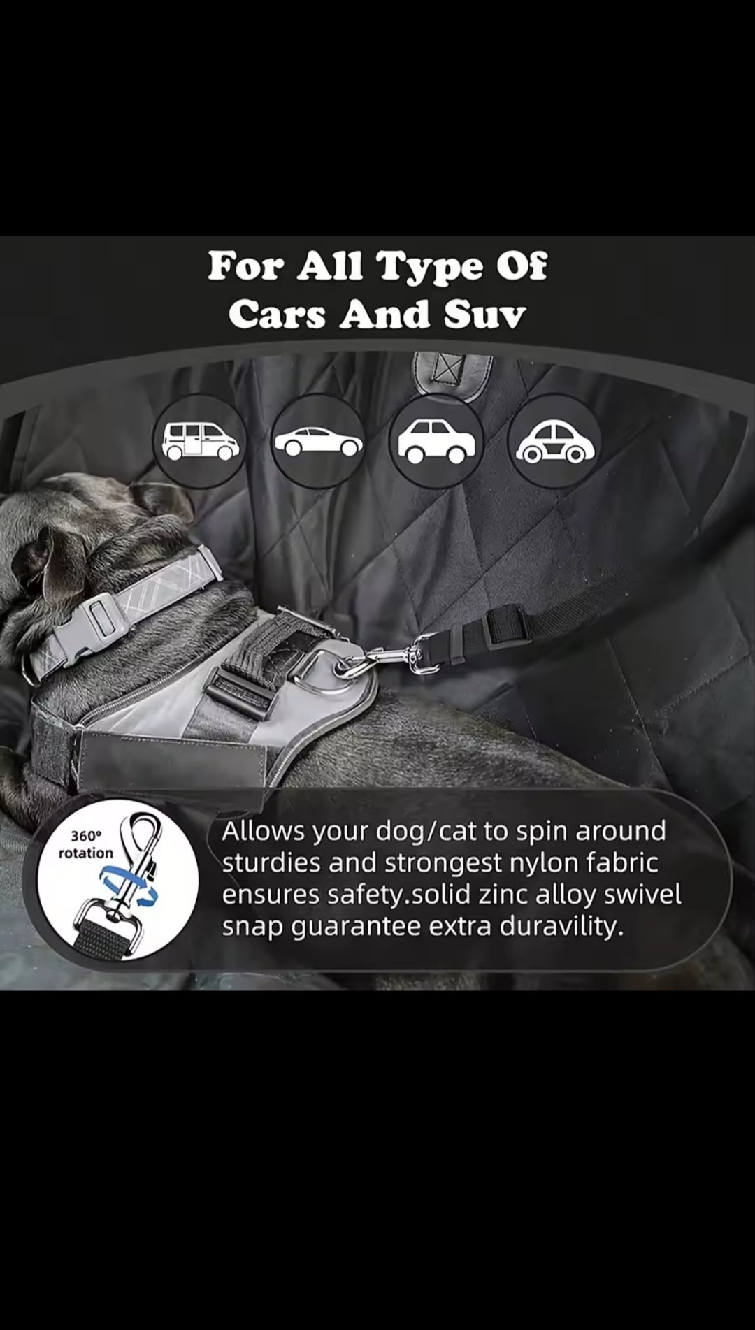 ComfortFit™ Dog Car Safety Harness