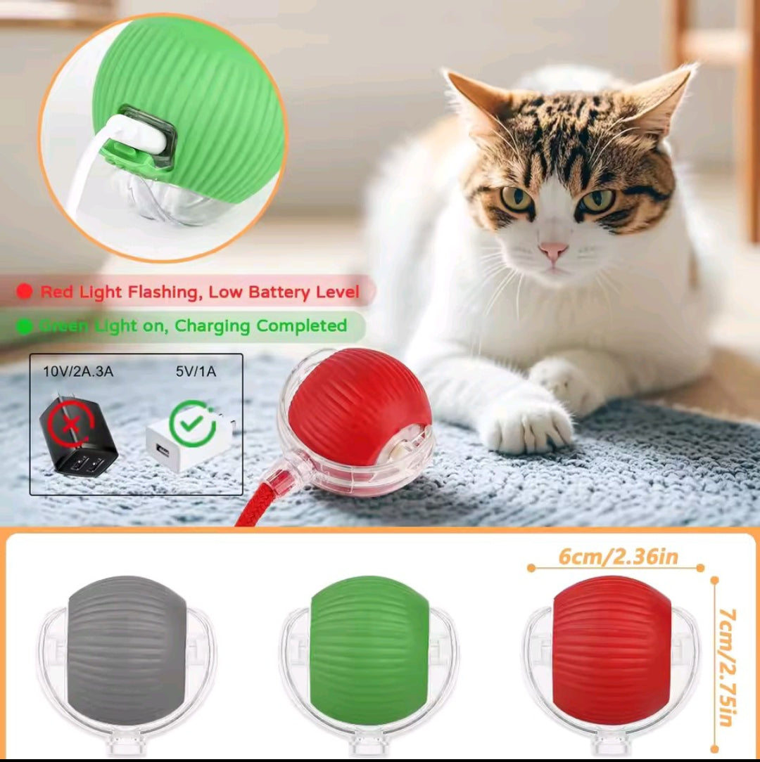 Product title
PetNova ChaseGlow™ – Interactive Rolling Cat Toy