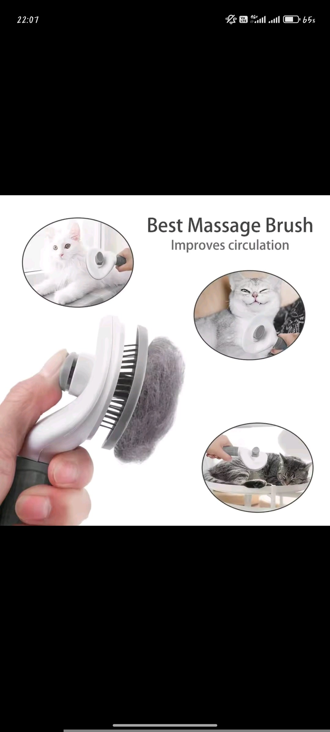 🐾 PetNova™ 2-in-1 Deshedding & Massage Grooming Brush