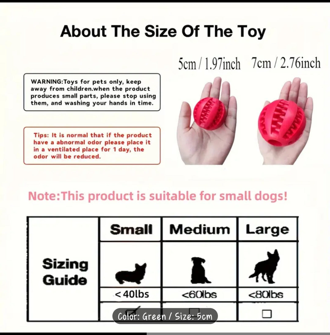PetNova™ SmartTreat Interactive Dog Ball